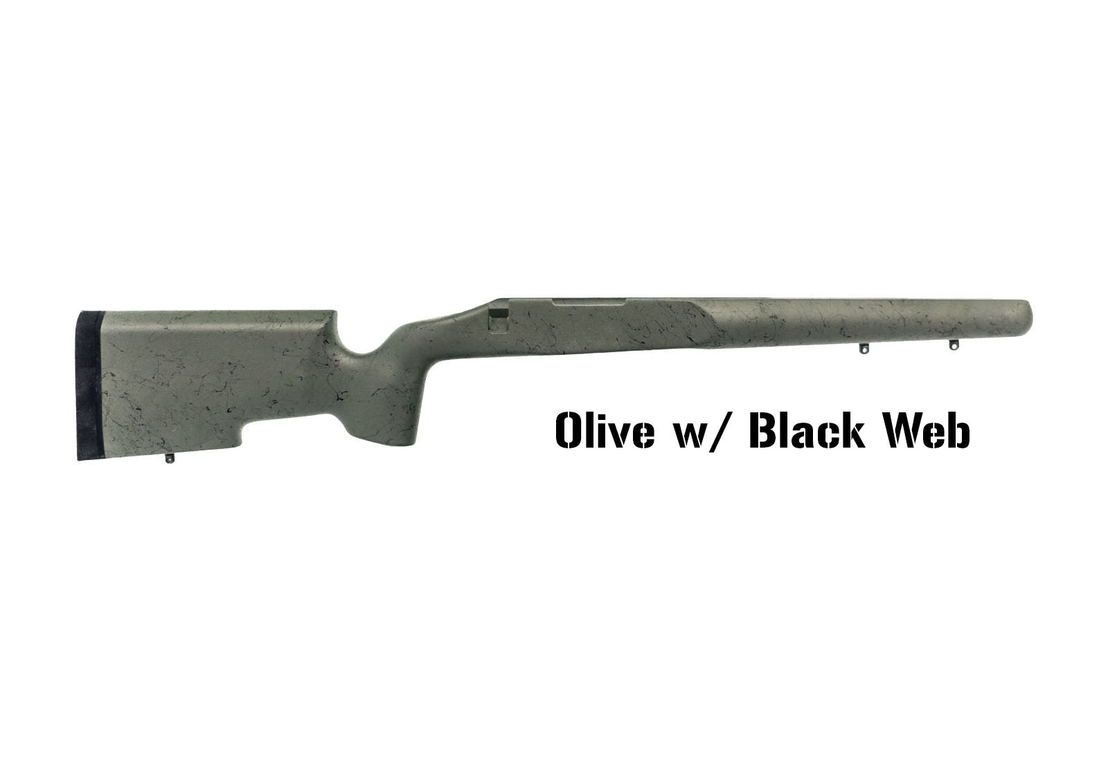 Renegade - Right Hand Rem 700 Long action, M5, Remington Varmint/Sendero barrel.  Painted Olive w/ Black Web