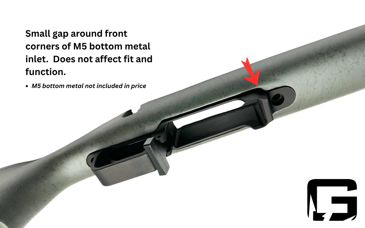 Terrain - Right Hand Rem 700 Short action, M5, Proof Research Sendero Barrel Contour. ** BLEM **