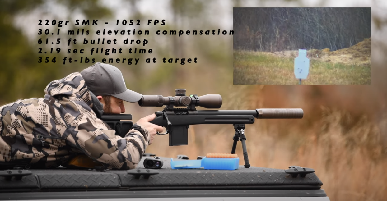 300 Blackout Bolt Action SBR - 682 yards