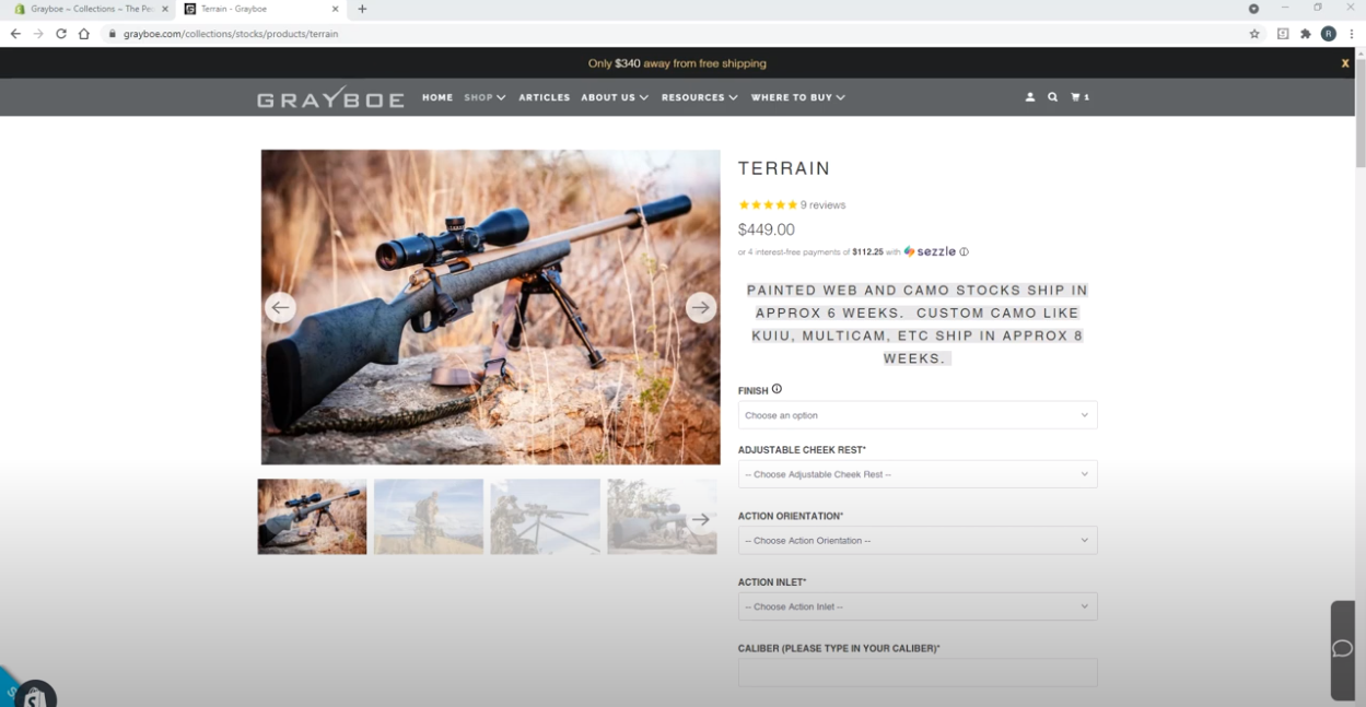 How to Order a Grayboe Stock Online