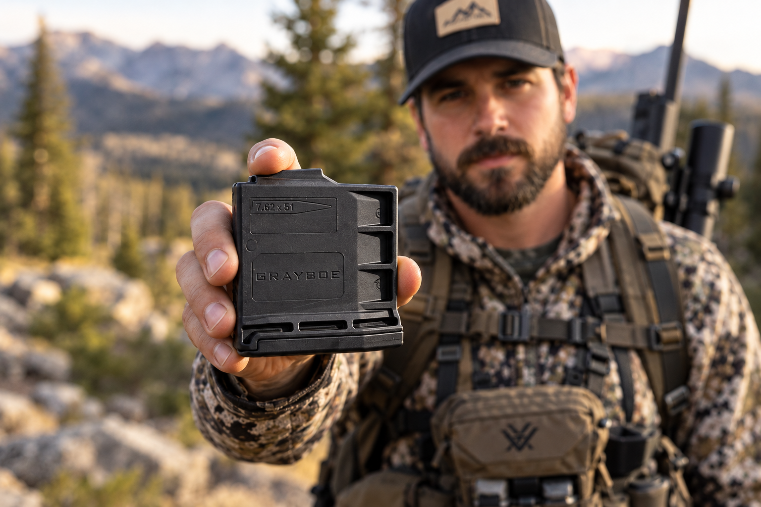 Introducing the Grayboe 5-Round AICS Polymer Magazine: Lightweight, Durable, and Built for Reliability