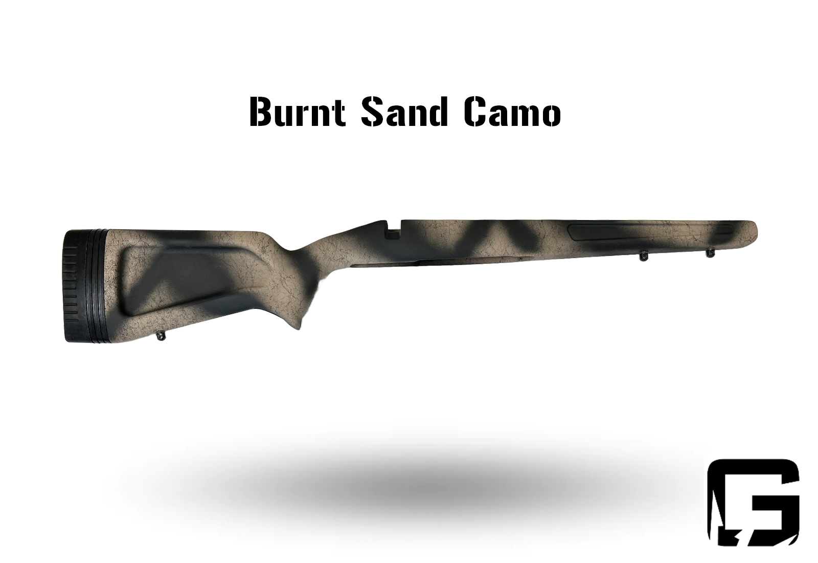 Eagle - Right Hand Rem 700 or 700 clone Long Action, M5.  Painted Burnt Sand Camo.
