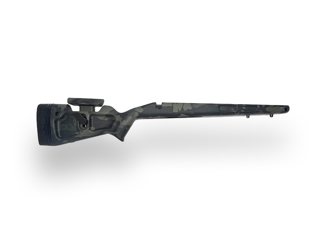 Eagle Pro - Right Hand Rem 700 or 700 clone Short Action, M5.  Black Multicam Hydro Dip.