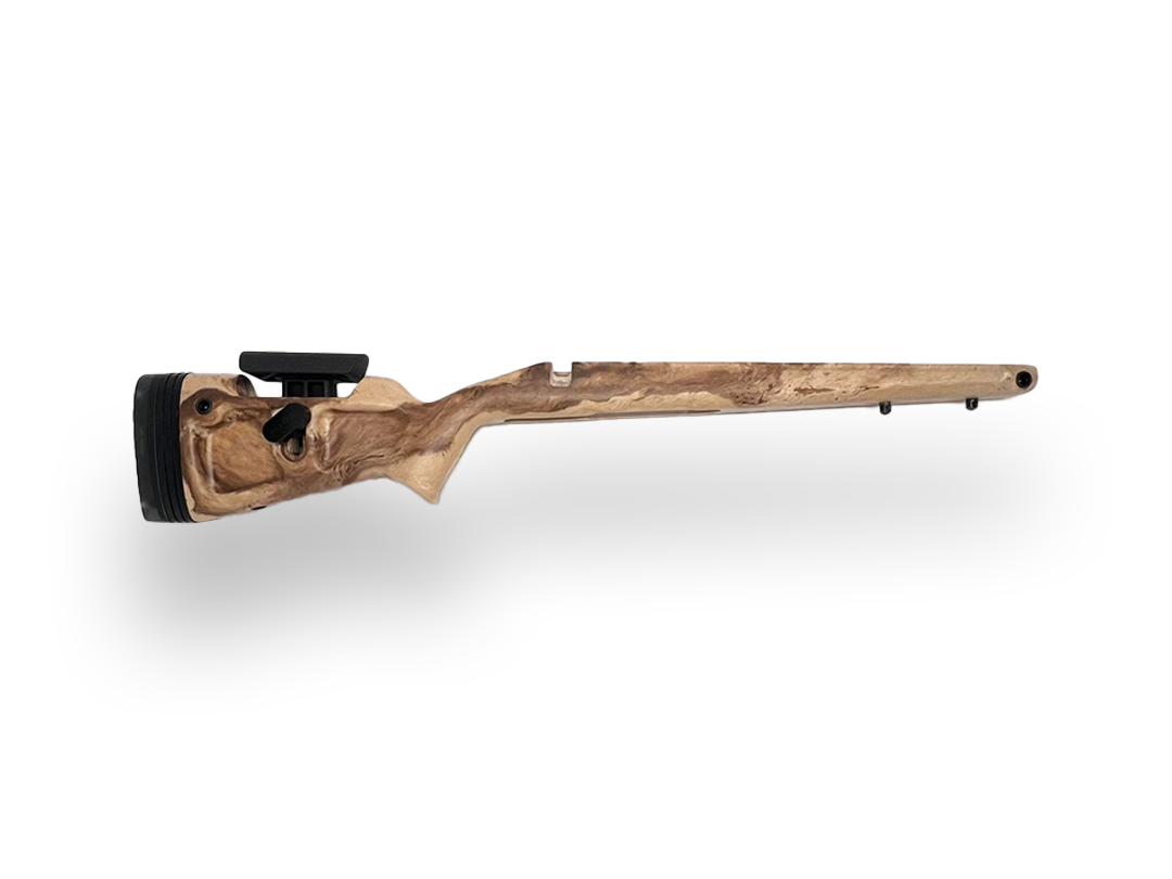 Eagle Pro - Right Hand Rem 700 or 700 clone short action, M5.  Fiberwood w/ G Luxe Recoil Pad & Black Polymer Cheek Piece