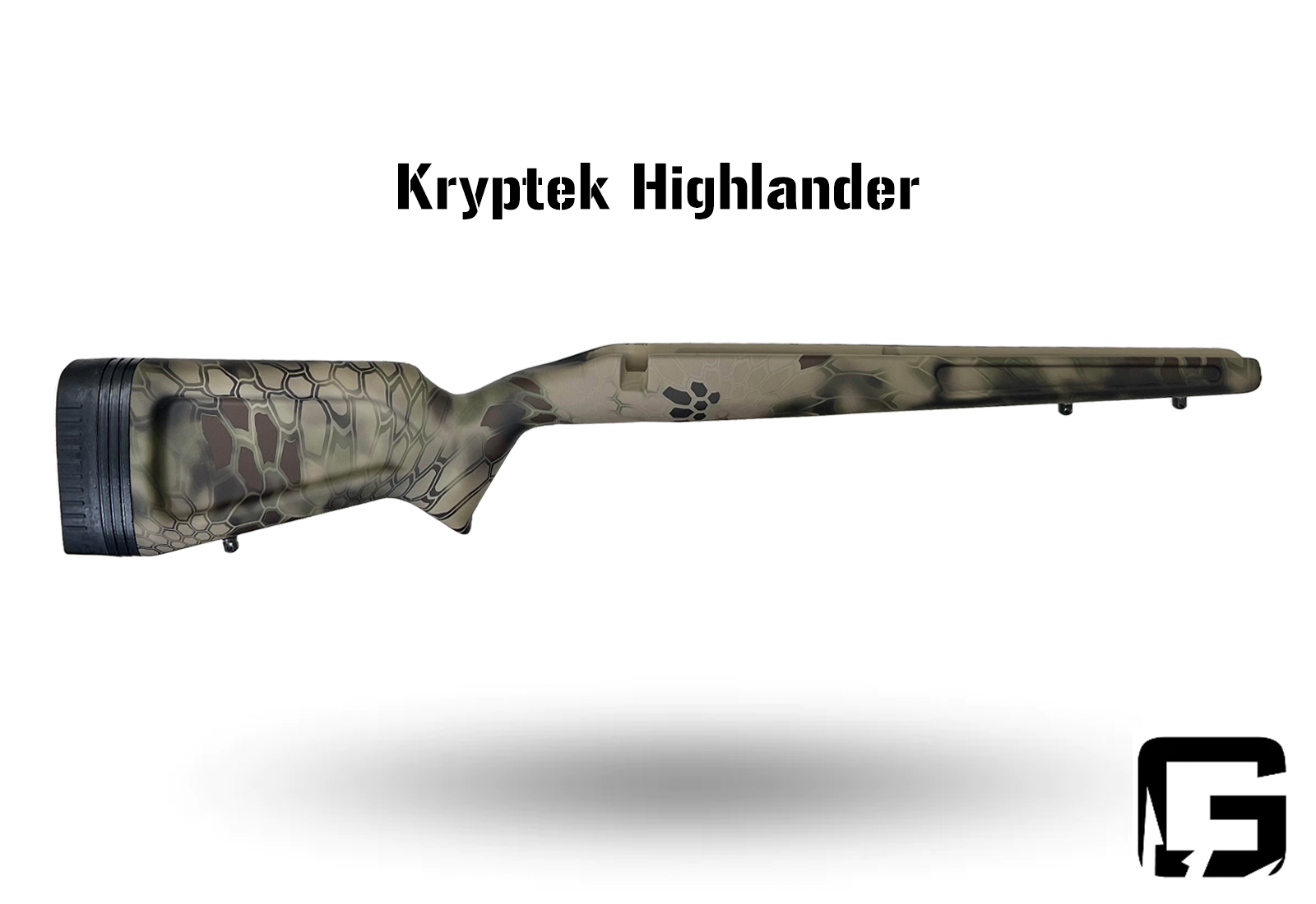 Eagle - Right Hand Rem 700 or 700 clone Long Action, M5.  Kryptek Highlander Hydro Dip.