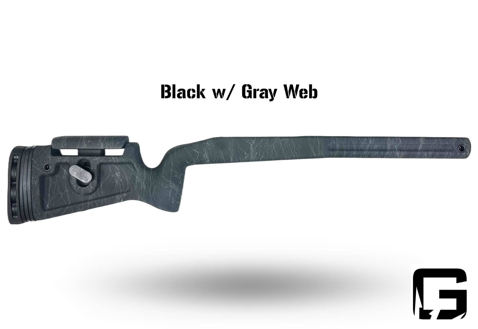 Phoenix 2 - LEFT HAND Tikka T3/T3x, Factory Plastic DBM, Fits any barrel.