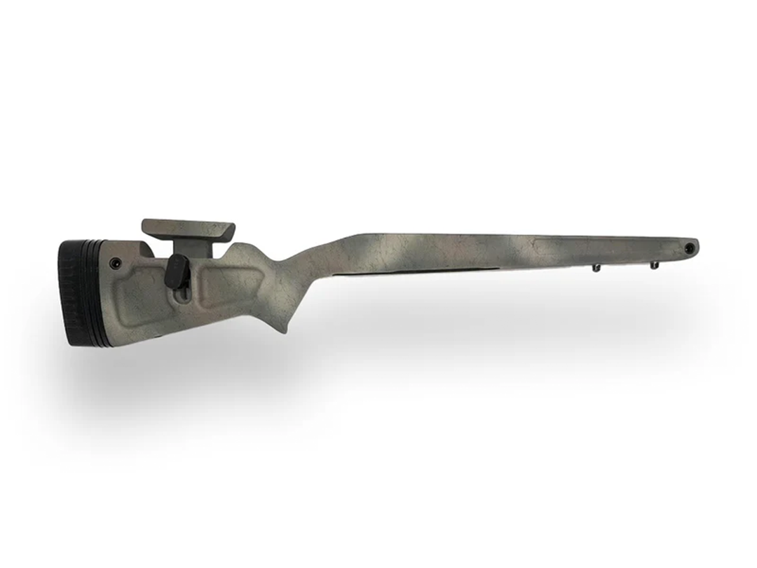Eagle Pro - Left-Hand Rem 700 or 700 clone Long Action, M5.  Painted Woodland Camo