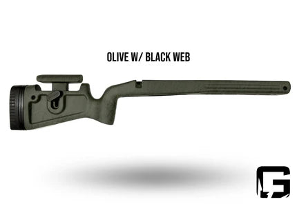 Phoenix 2 - Right Hand Tikka T3/T3x, Tikka Factory Plastic DBM, Fits any barrel.