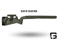 Phoenix 2 - Right Hand Tikka T3/T3x, Tikka Factory Plastic DBM, Fits any barrel.