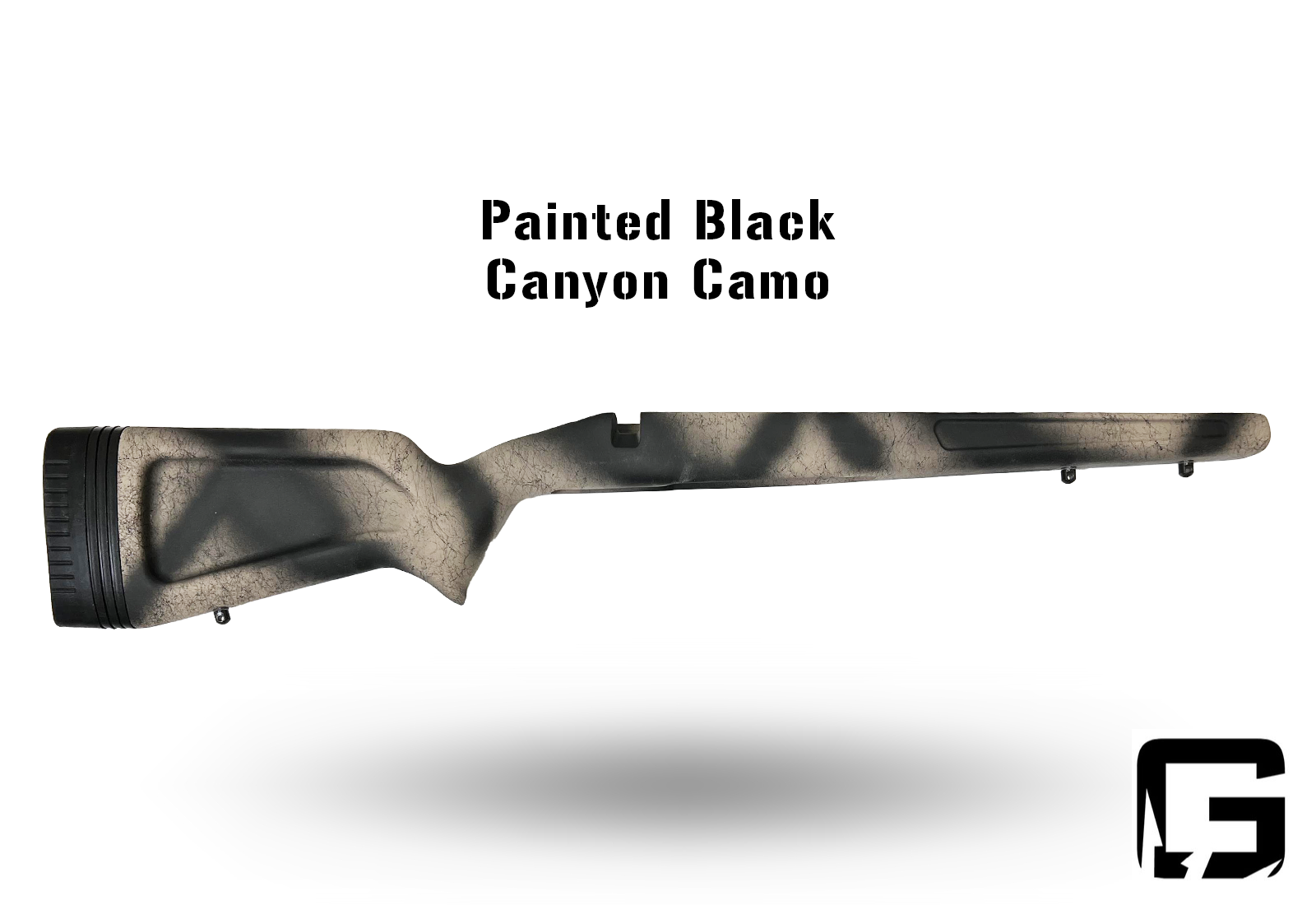 Eagle - Right Hand Rem 700 or 700 clone Long Action, M5.  Painted Black Canyon Camo