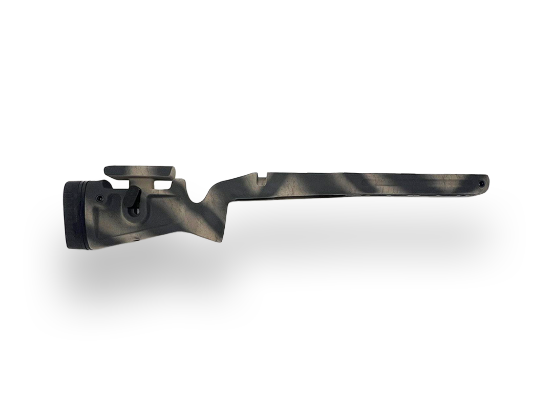 Phoenix 2 - Right Hand Rem 700 or 700 clone Long Action, M5, Fits any barrel.  Painted Black Canyon Camo.