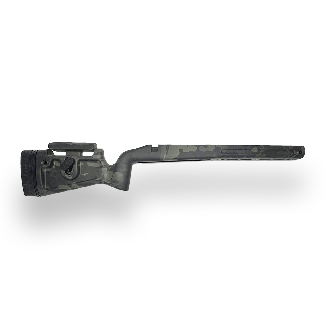 Phoenix 2 - Right Hand Long Action Rem 700 or 700 Clone, M5, Fits any barrel.  Black Multicam Hyrdrodip