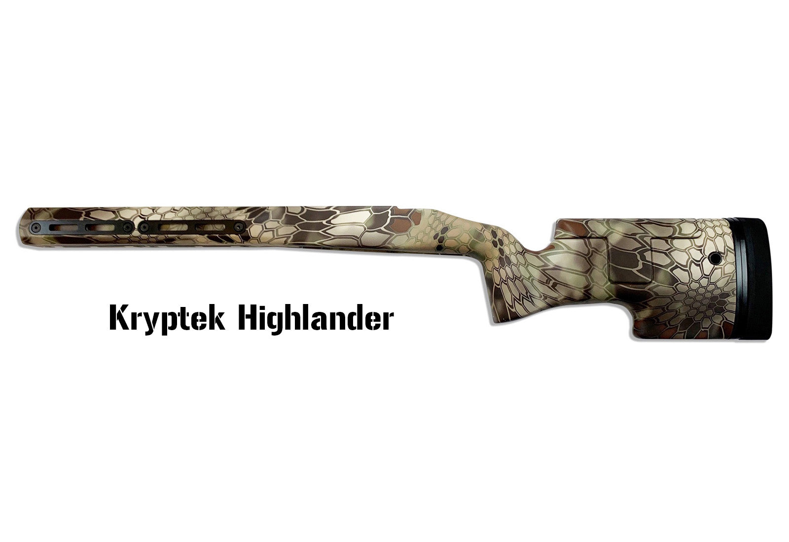 Ridgeback - Right Hand Rem 700 or 700 clone Long Action, BDL, Sendero barrel.  Kryptek Highlander Camo.