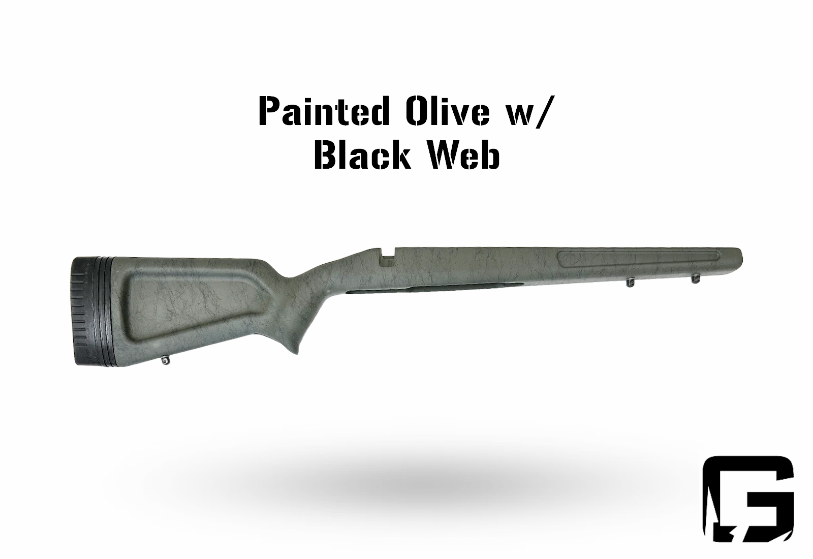 Eagle - Right Hand Rem 700 or 700 clone Long Action, M5.  Painted Olive w/ Black Web.
