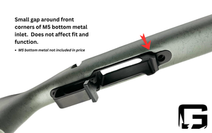 Terrain - Right Hand Rem 700 Short action, M5, Proof Research Sendero Barrel Contour.  ** BLEM **