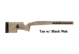 Grayboe Ridgeback - Synthetic Rifle Stock with adjustable cheek rest - Tan Camo
