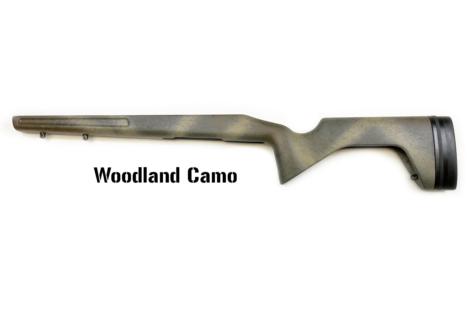 Grayboe Trekker - lightweight rifle stock for hunting & competition shooting - woodland rifle stock